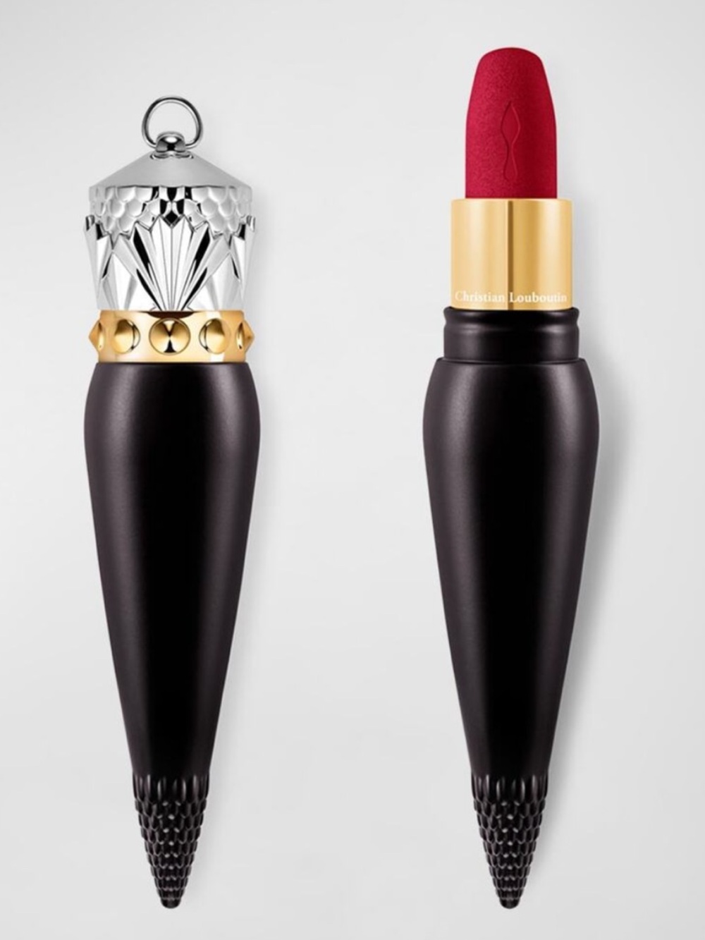 Authentic Christian Louboutin Velvet Matte lipstick -Rouge Louboutin 001M NWT